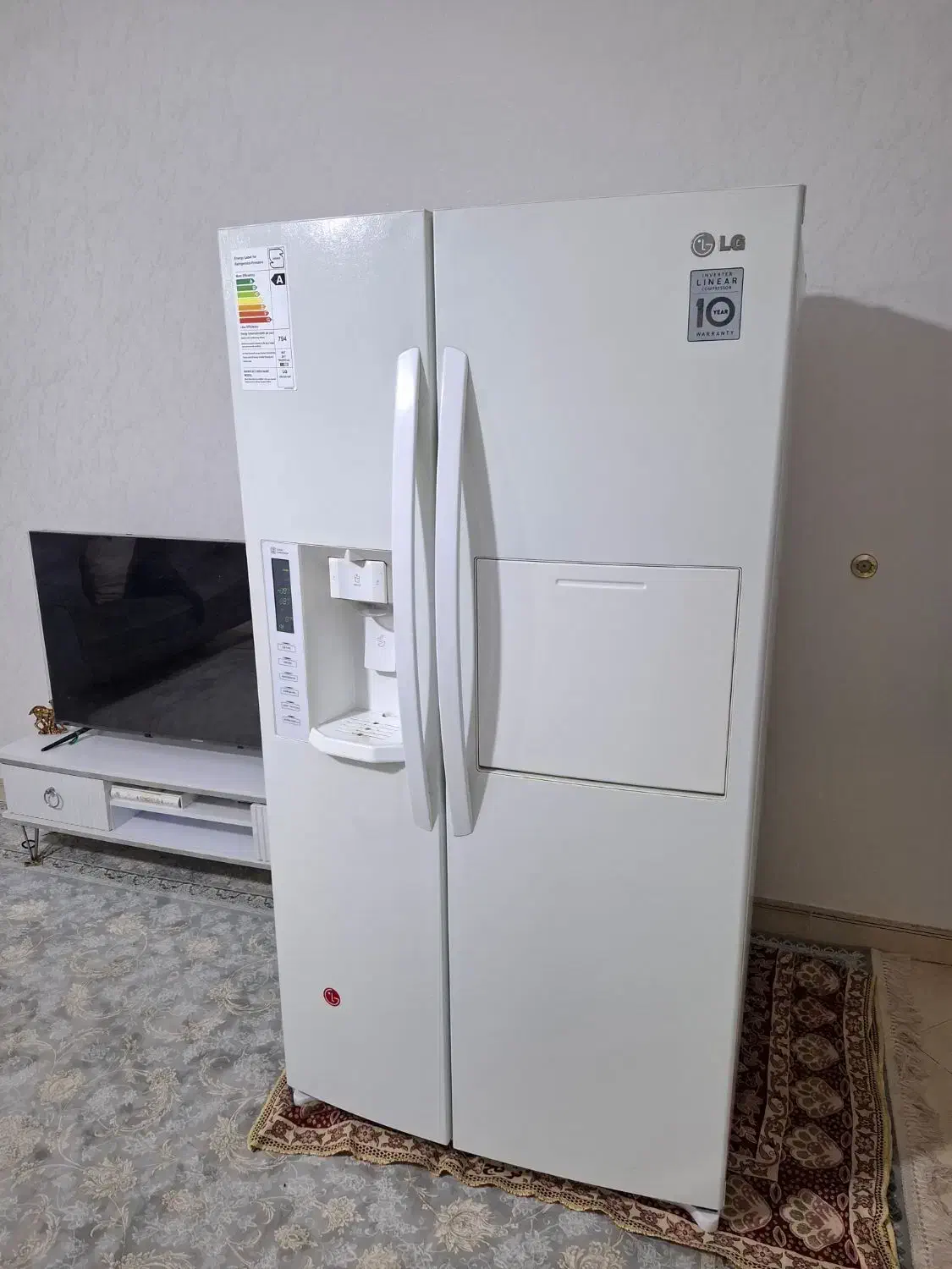 یخچال ساید32فوت ال جی اصل کره درحدنونو مناسب جهاز|یخچال و فریزر|تهران, هاشمی|دیوار