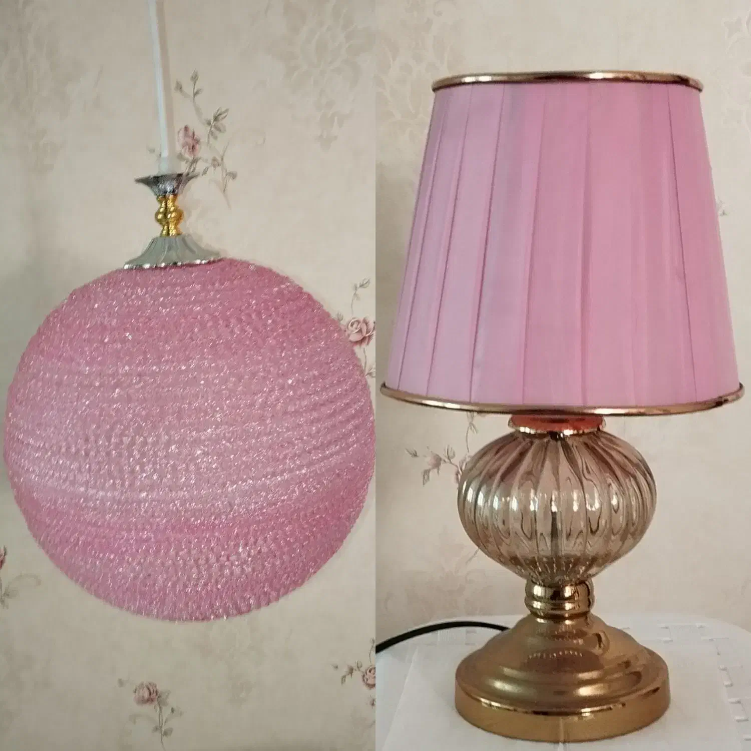 آباژور و چراغ آویز و پرده و محافظ برق (نو )|چراغ خواب و آباژور|تهران, تهرانپارس غربی|دیوار