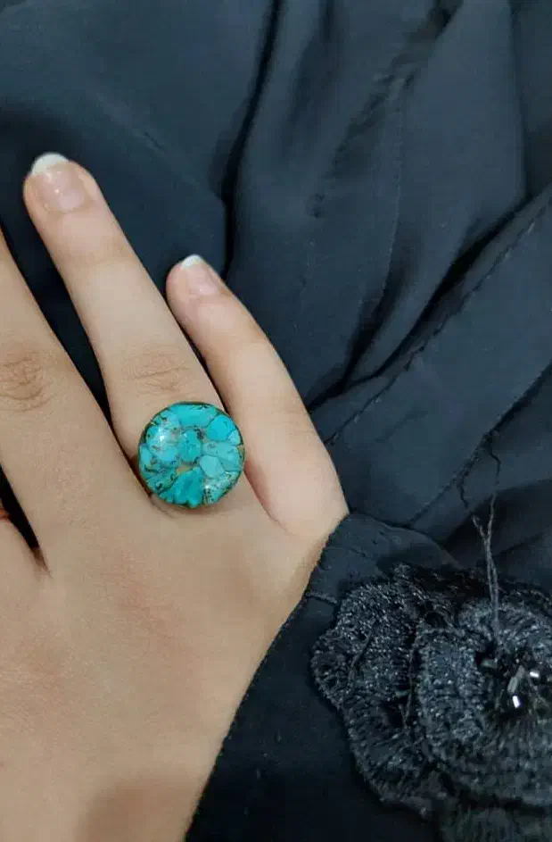 انگشتر نگین آبی|بدلیجات|اهواز, شهرک صنعتی شماره ۳|دیوار