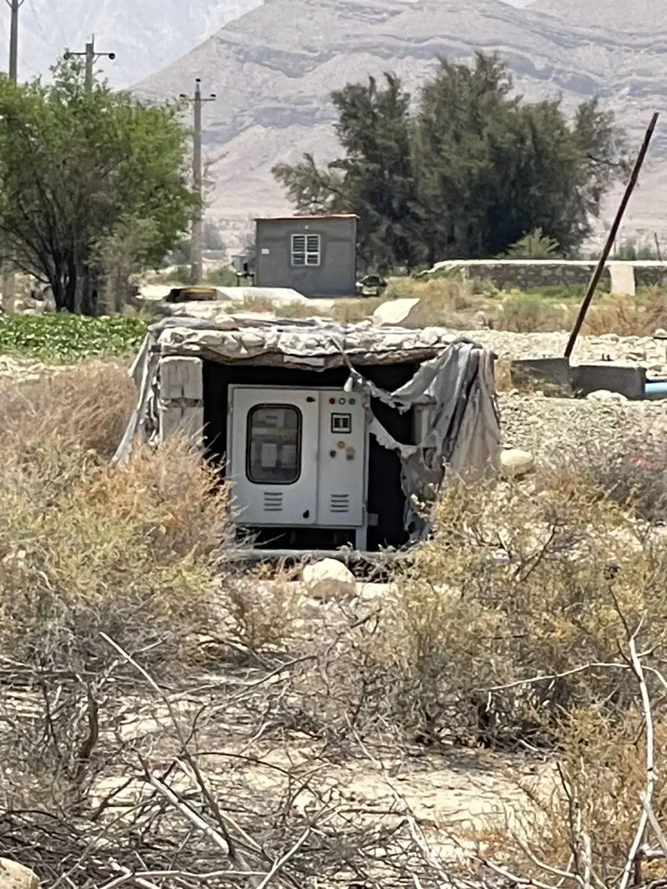 اجاره ی زمین ۱۹هکتاری چاه برقی|اجارهٔ دفتر صنعتی، کشاورزی، تجاری|بندرعباس, |دیوار