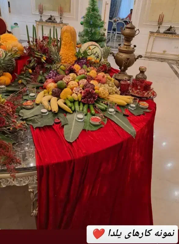 تم  یلدایی تم تولدبادکنک آرایی بله برون میوه آرایی|خدمات پذیرایی، مراسم|قدس, شهر‌قدس|دیوار