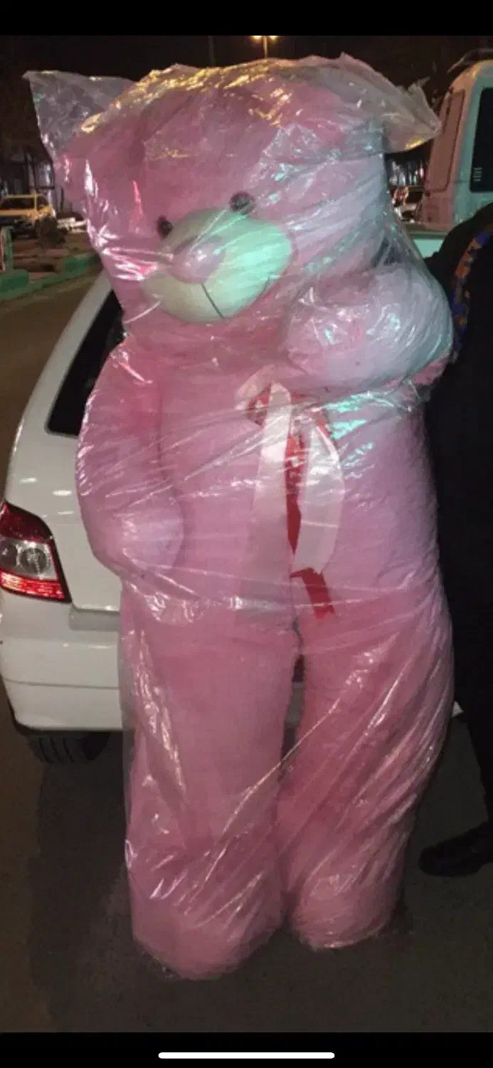 عروسک خرس ۲متری|اسباب‌بازی بچه|باقرشهر, |دیوار