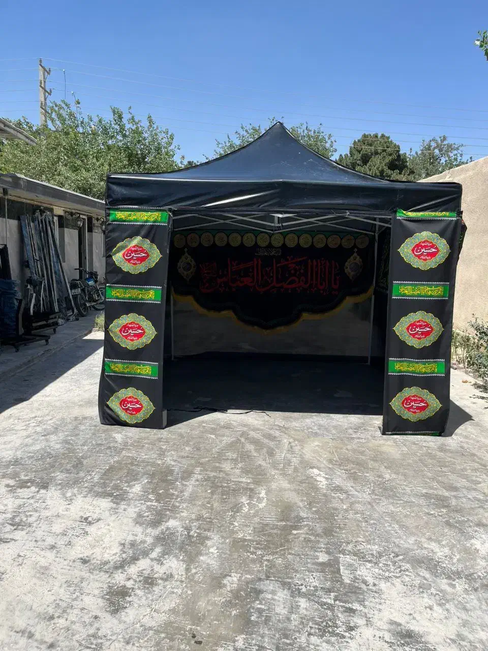 آلاچیق سایبان محرمی چادر عشایری ۳در۳|کوهنوردی و کمپینگ|تهران, تهرانسر شرقی|دیوار