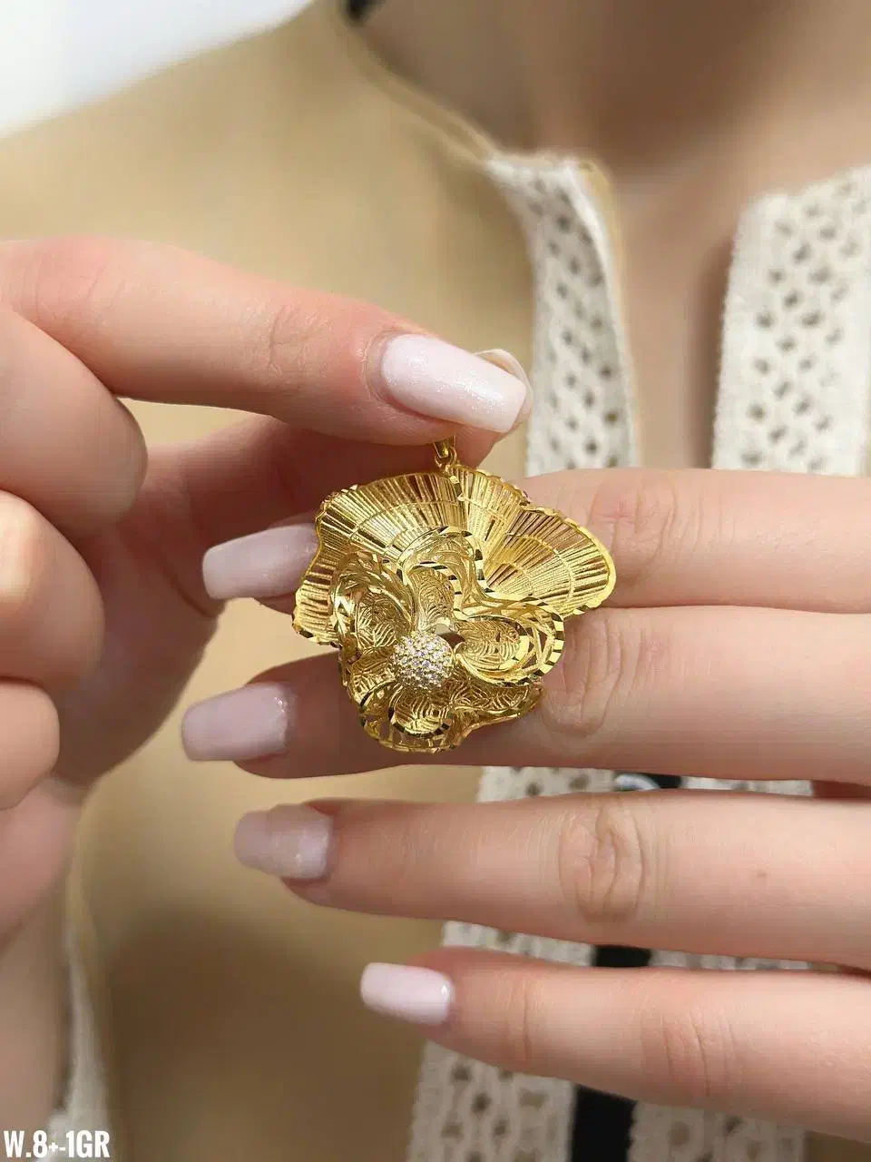 انگشتر تمام نقره روکش طلا مدل گل کادوی خاص روزمادر|بدلیجات|تبریز, |دیوار