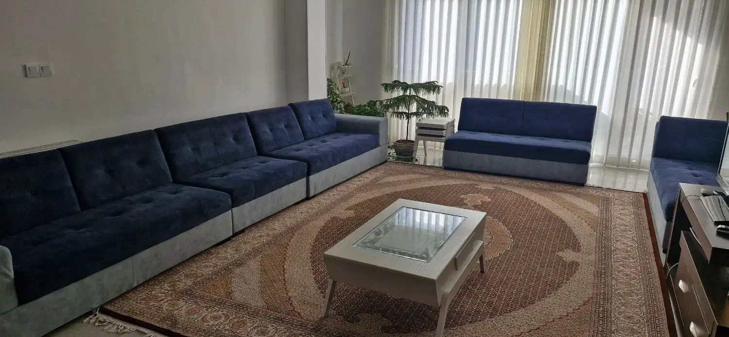 فروش مبل ال ۱۴ نفره با گل میز|مبلمان خانگی و میز عسلی|شیراز, شهرک ولیعصر|دیوار