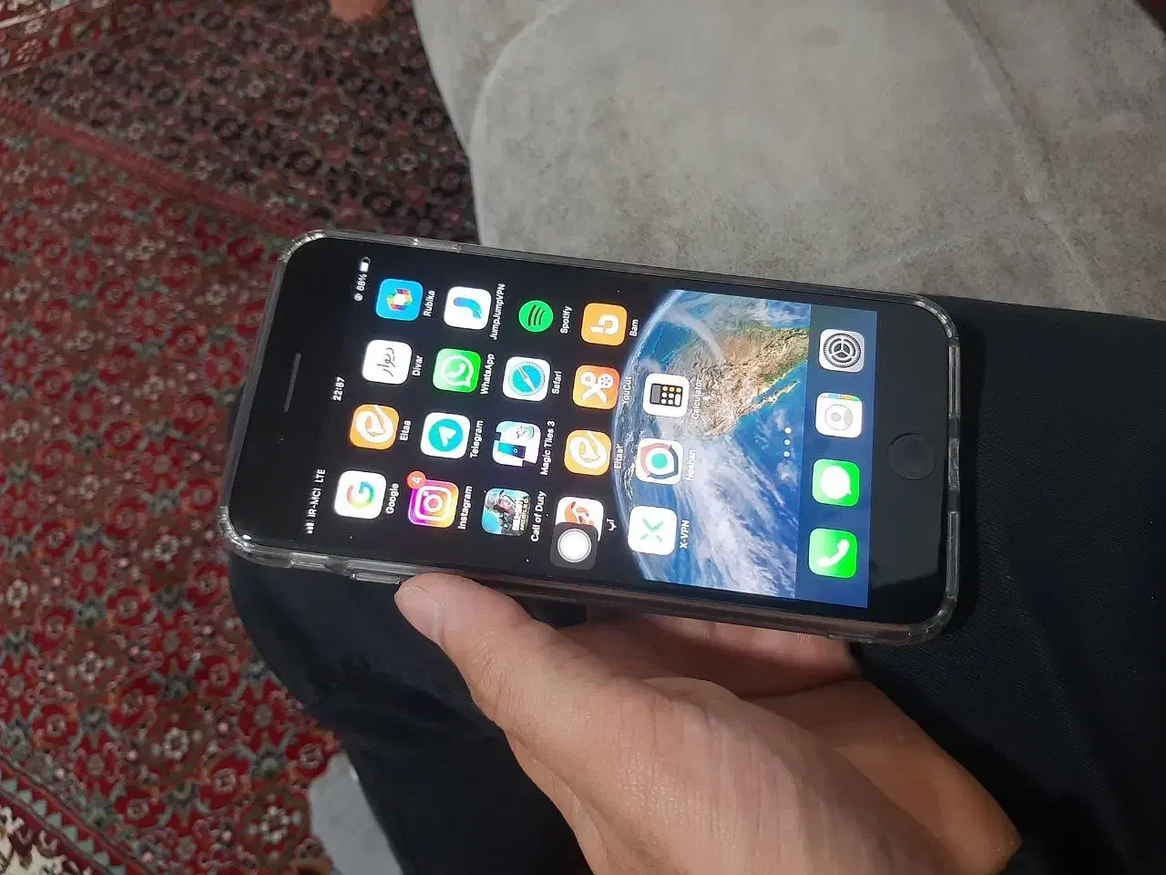 گوشی ایفون درحد|موبایل|بروجرد, |دیوار