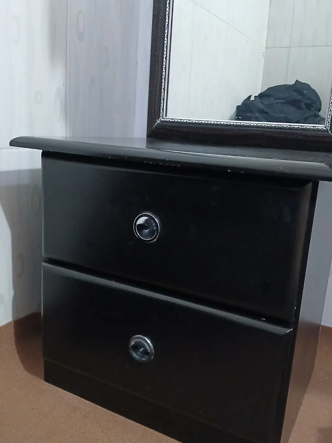 آیینه قدی با کشو|آینه|سمنان, |دیوار