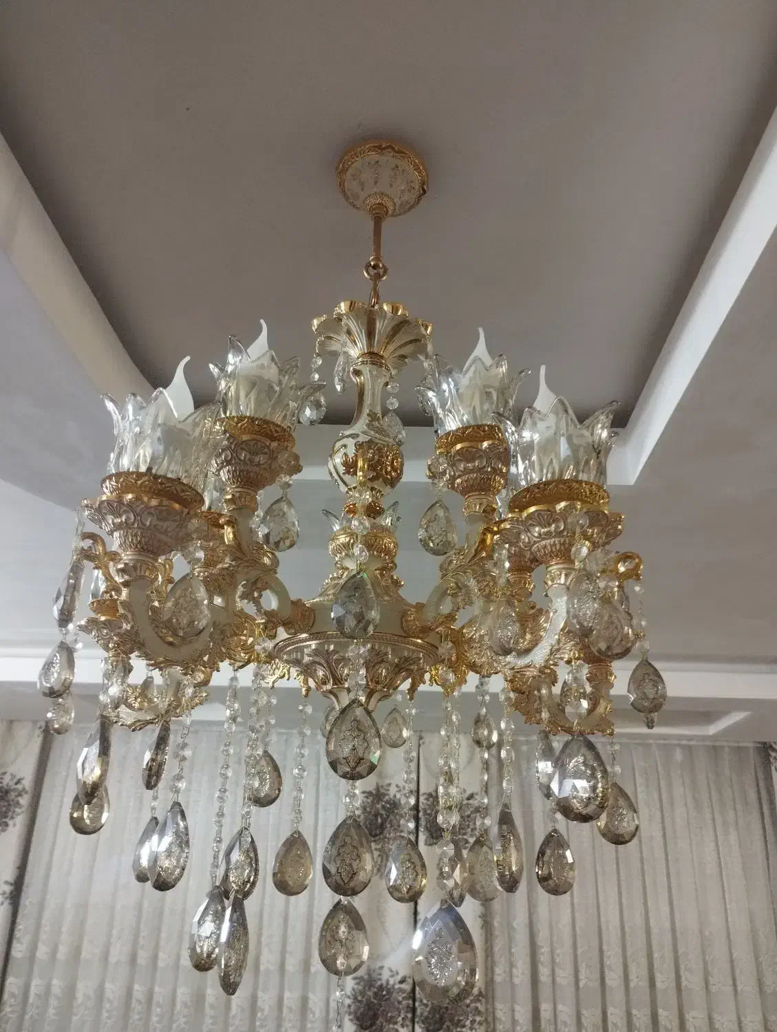 لوستر|لوستر و چراغ آویز|اراک, |دیوار