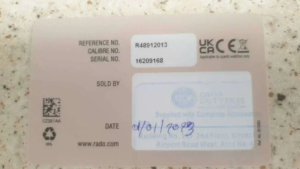 فروش ساعت رادو اصل سوییس با شناسنامه و کارت گرانتی|ساعت|تهران, صادقیه|دیوار