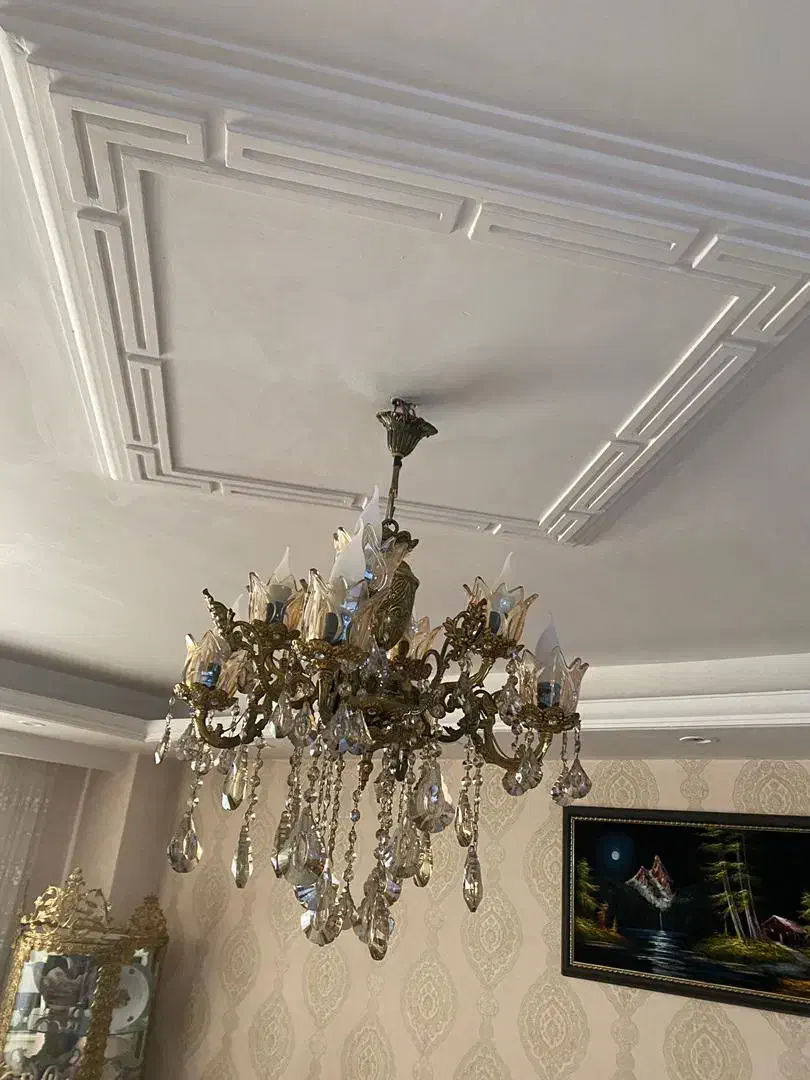 لوستر برنز|لوستر و چراغ آویز|قدس, شهرک فرزان|دیوار