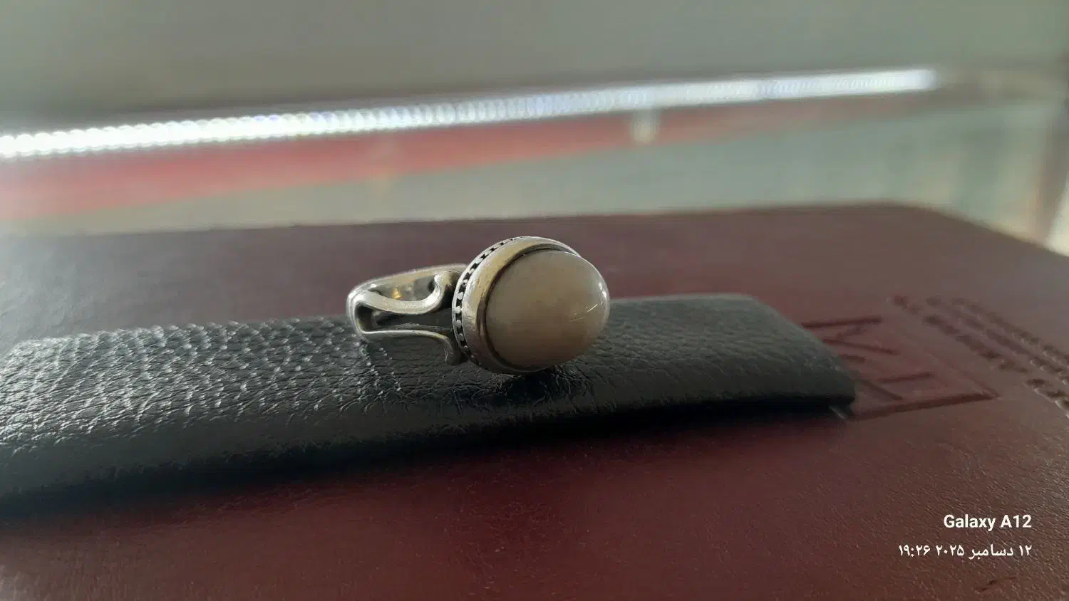 انگشتر عقیق زیبا خوش چهره|جواهرات|قنوات, |دیوار