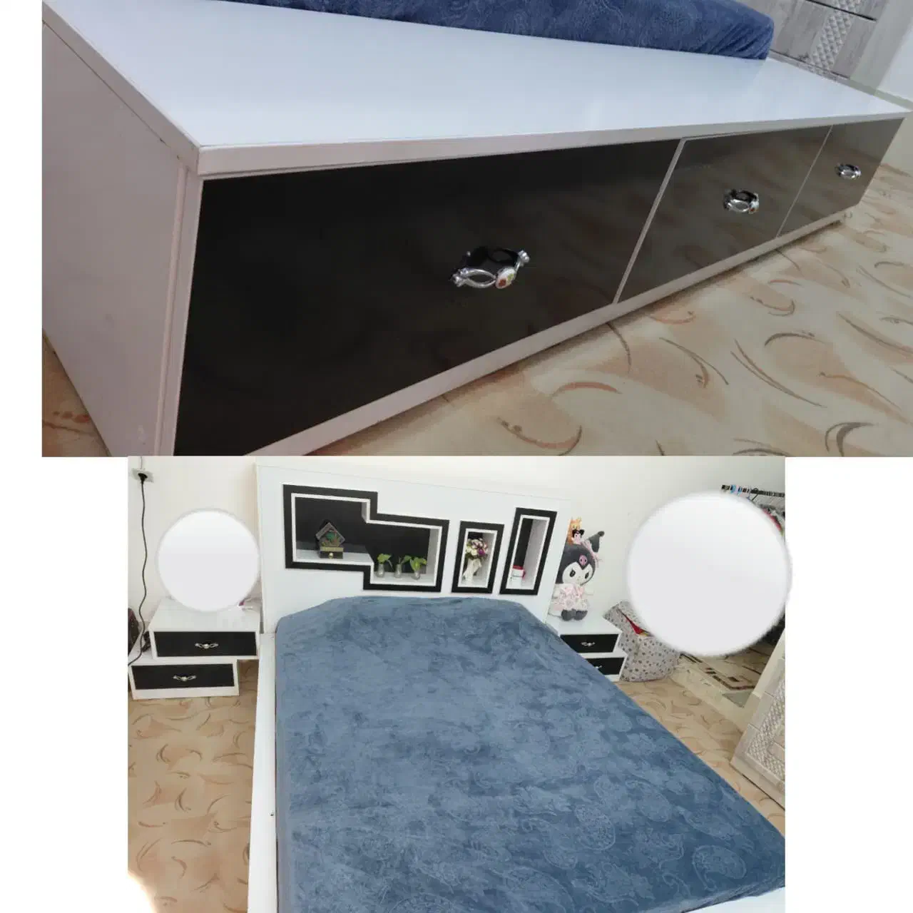 تخت خواب|تخت و سرویس خواب|داراب, |دیوار