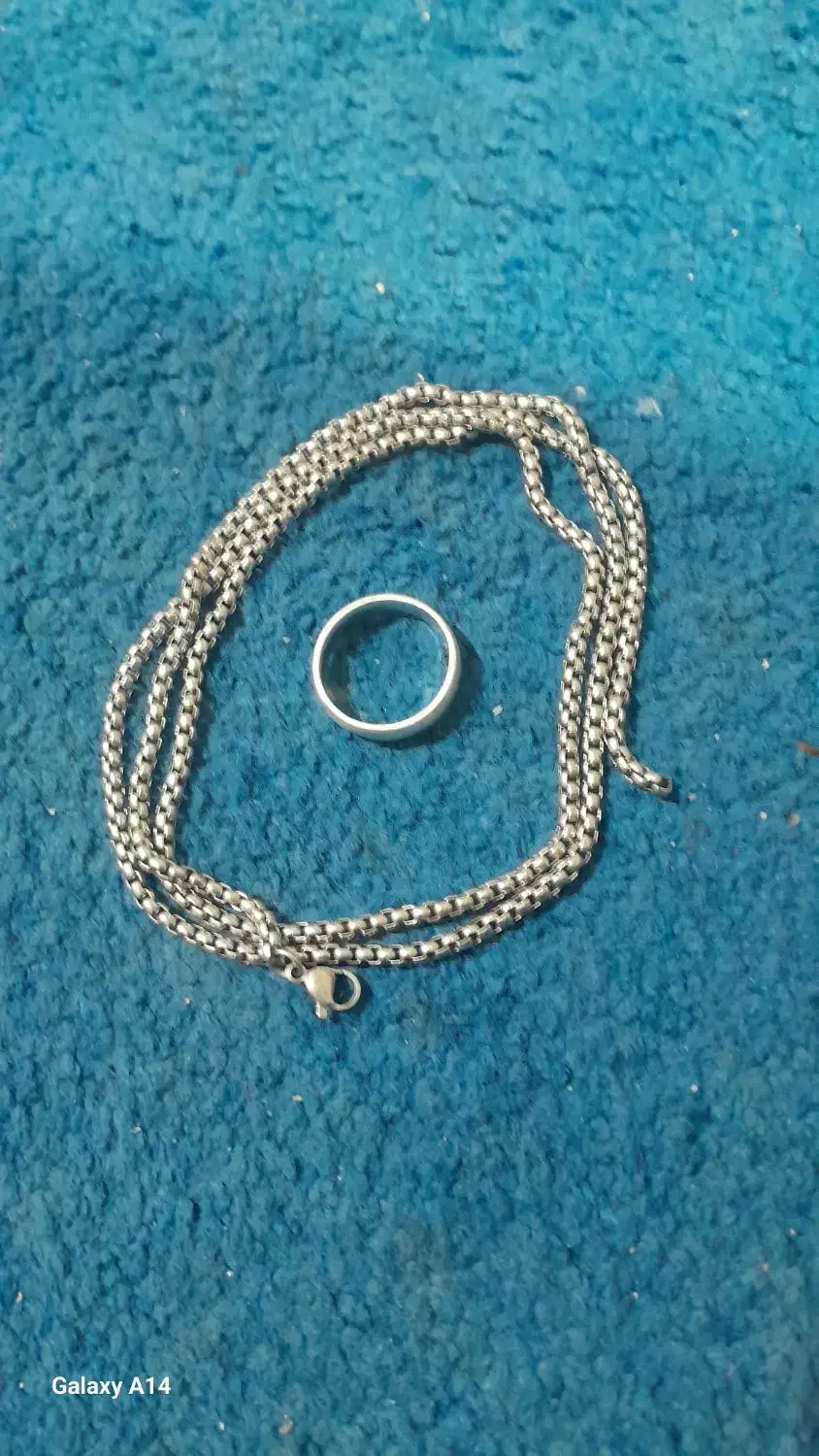 گردنبند و انگشتر ست|بدلیجات|هیرمند, |دیوار