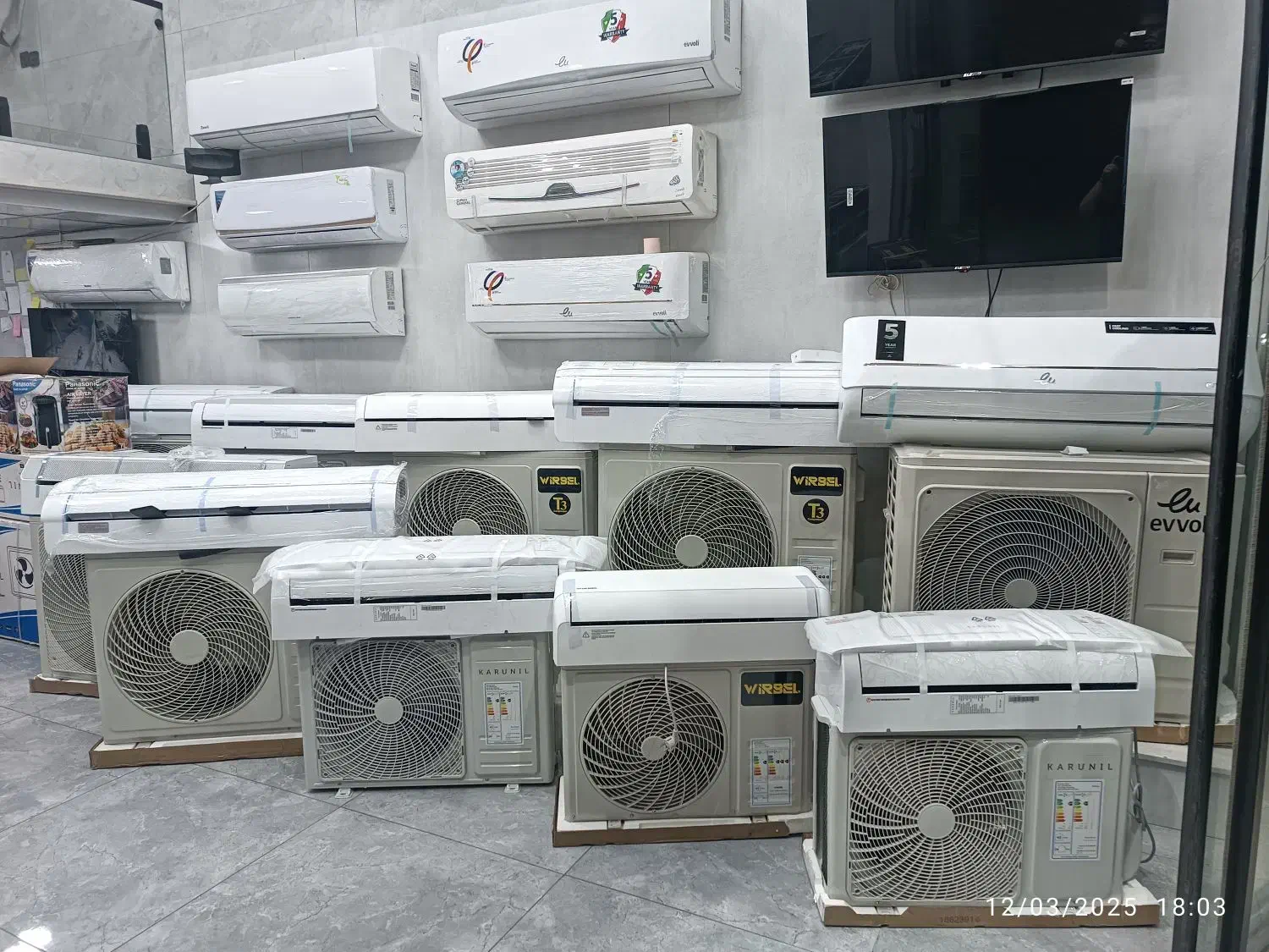 کولر گازی ایوولی|کولر گازی و فن‌کوئل|قم, علی آباد سعدگان|دیوار