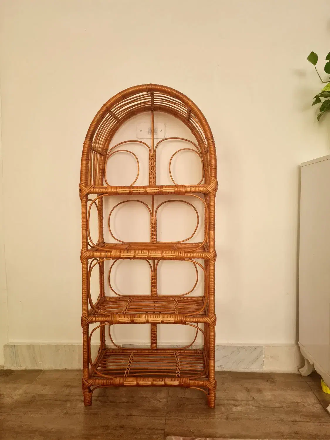 شلف حصیری چوبی|کتابخانه، شلف، قفسه‌های دیواری|الوند, |دیوار