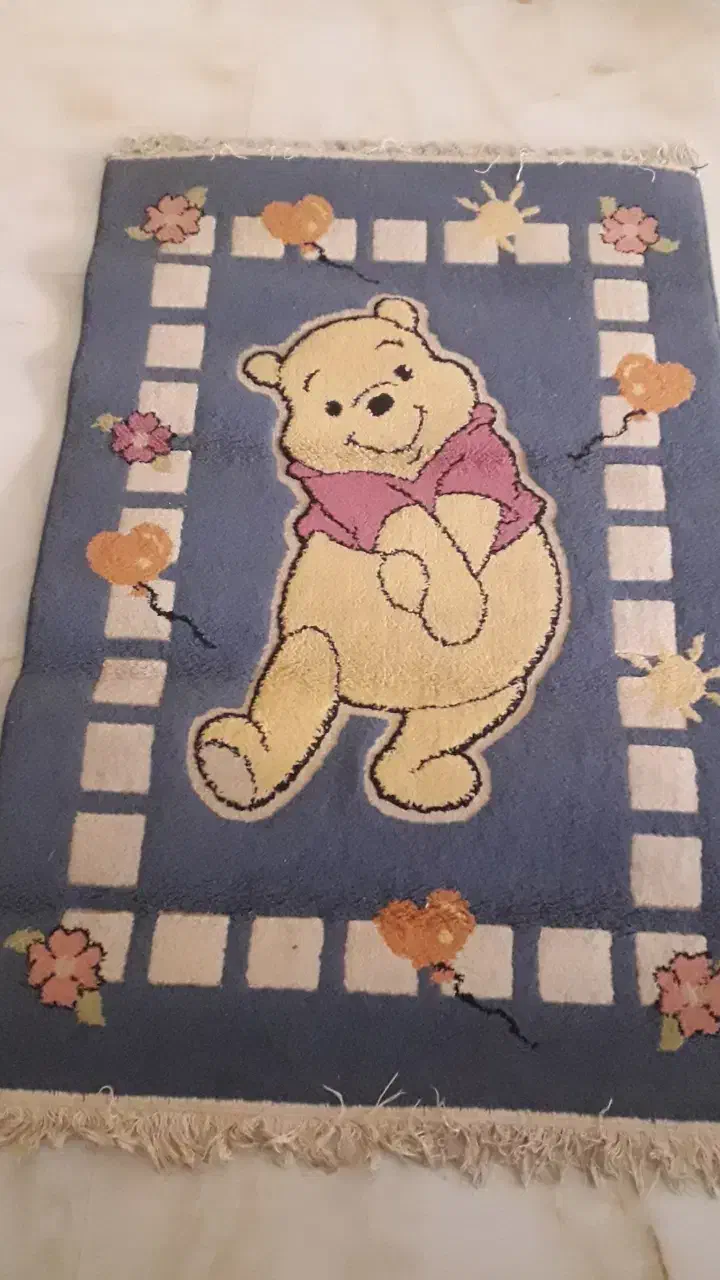 فرش اتاق کودک نونونو طرح پو|فرش|شیراز, فرهنگ شهر|دیوار