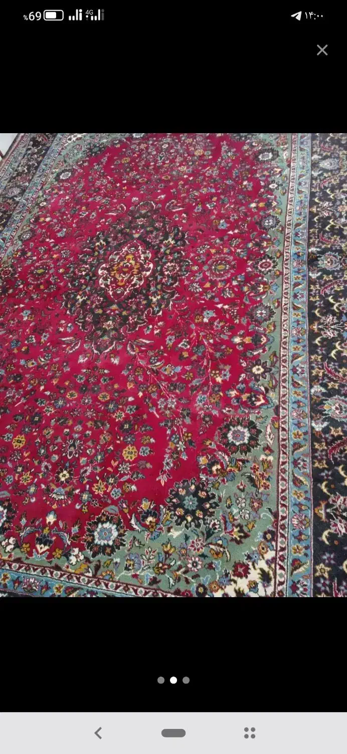 یک تخته فرش ماشینی 12متری|فرش|تربت‌حیدریه, پارک کاشانی|دیوار