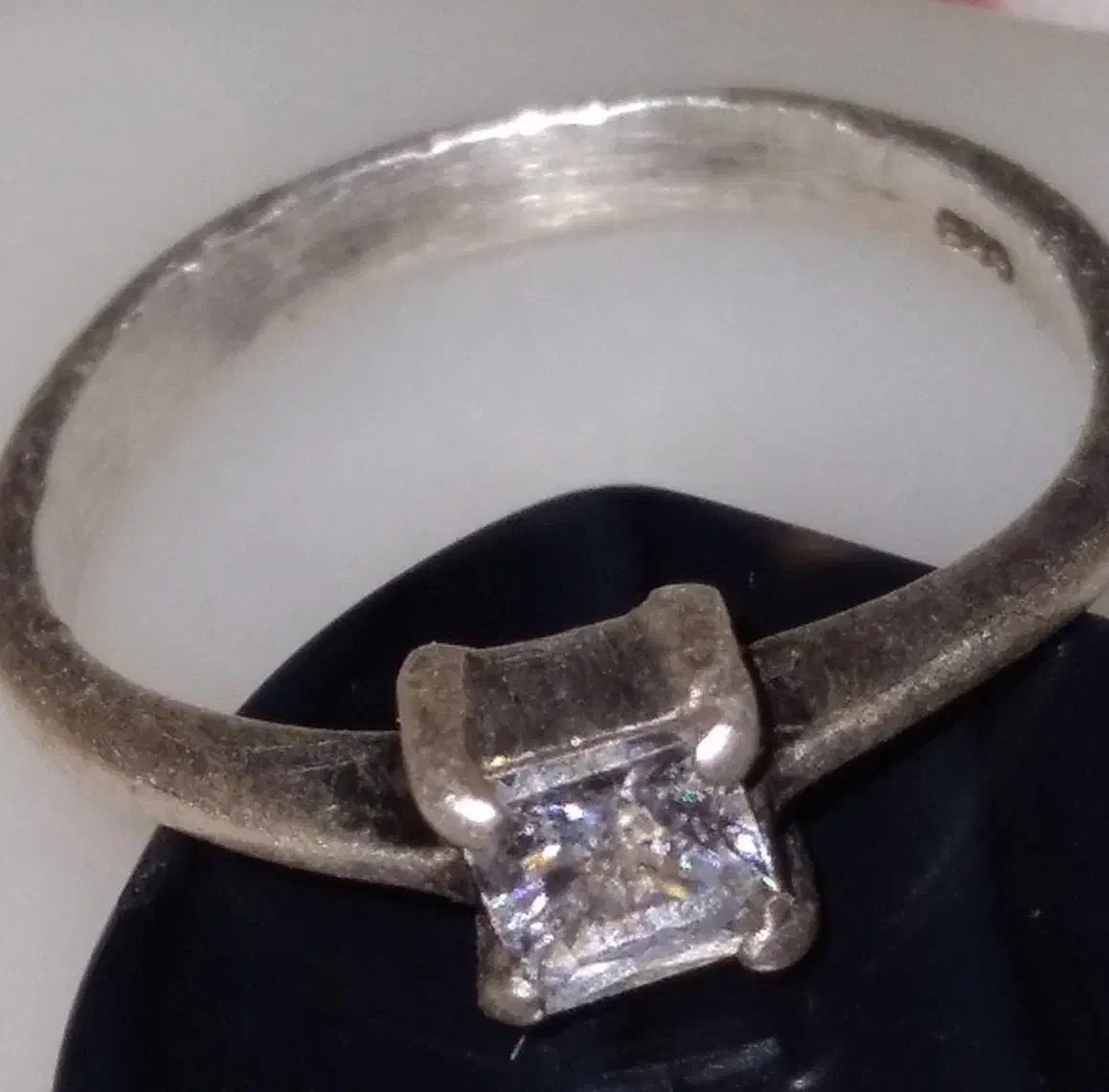 دو عدد انگشتر نقره با نگین زمرد اصل کم نظیر|جواهرات|محمدیه-قزوین, |دیوار