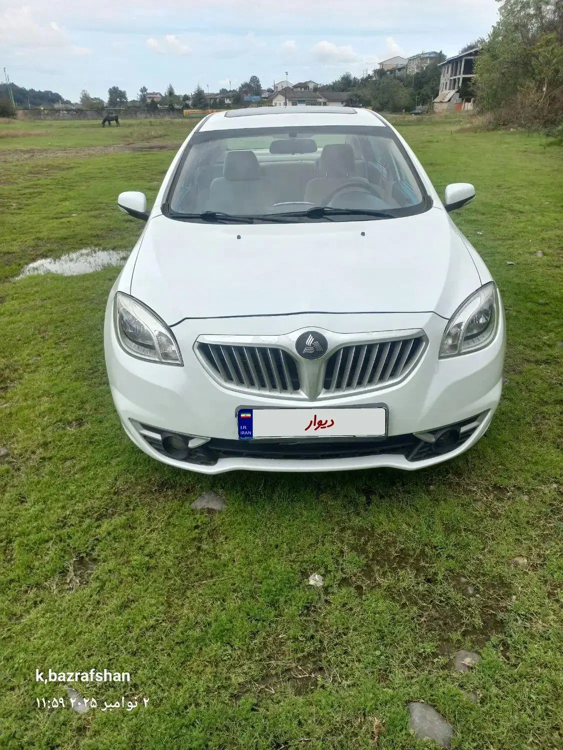 برلیانس مدل ۹۵ بی رنگ|خودرو سواری و وانت|لنگرود, |دیوار