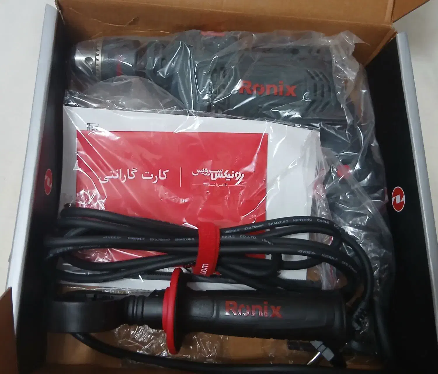 دریل چکشی رونیکس مدل ۲۲۱۱ کاملا نو|ابزارآلات|تهران, فردوس|دیوار