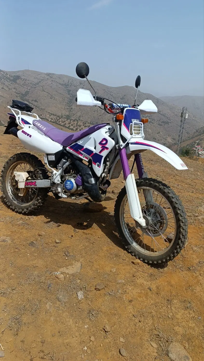 DT200 wr 200 yz crm kdx|موتورسیکلت|فشاپویه, |دیوار