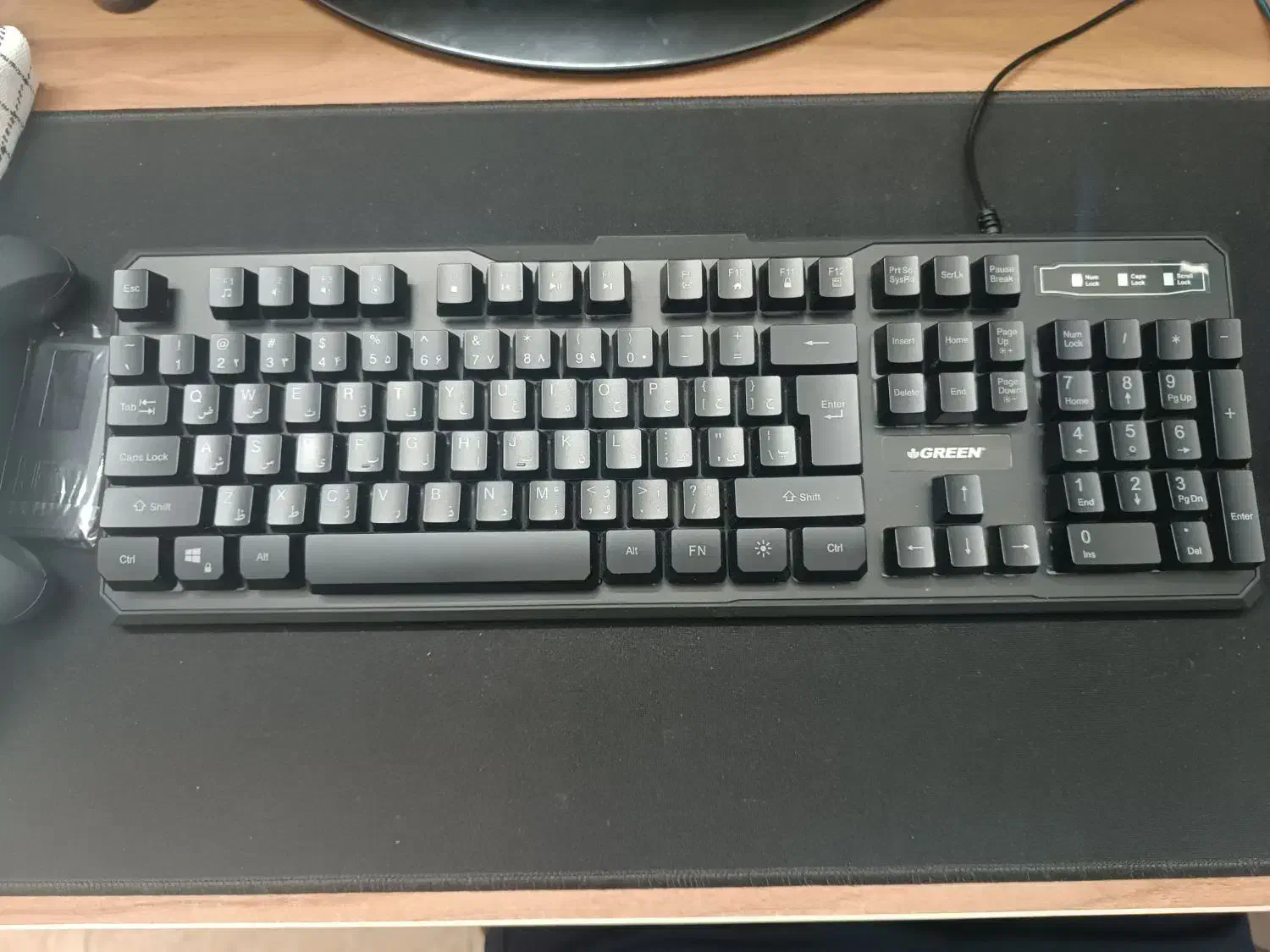 کیبورد گرین GK601 RGB|قطعات و لوازم جانبی رایانه|بابل, |دیوار