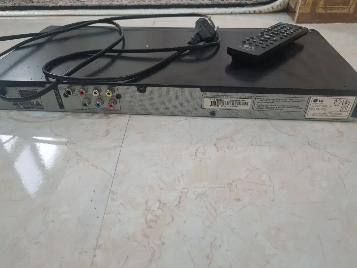 دی وی دی الجی درحدنو|پخش‌کننده DVD و ویدیو|ری, دولت‌آباد|دیوار