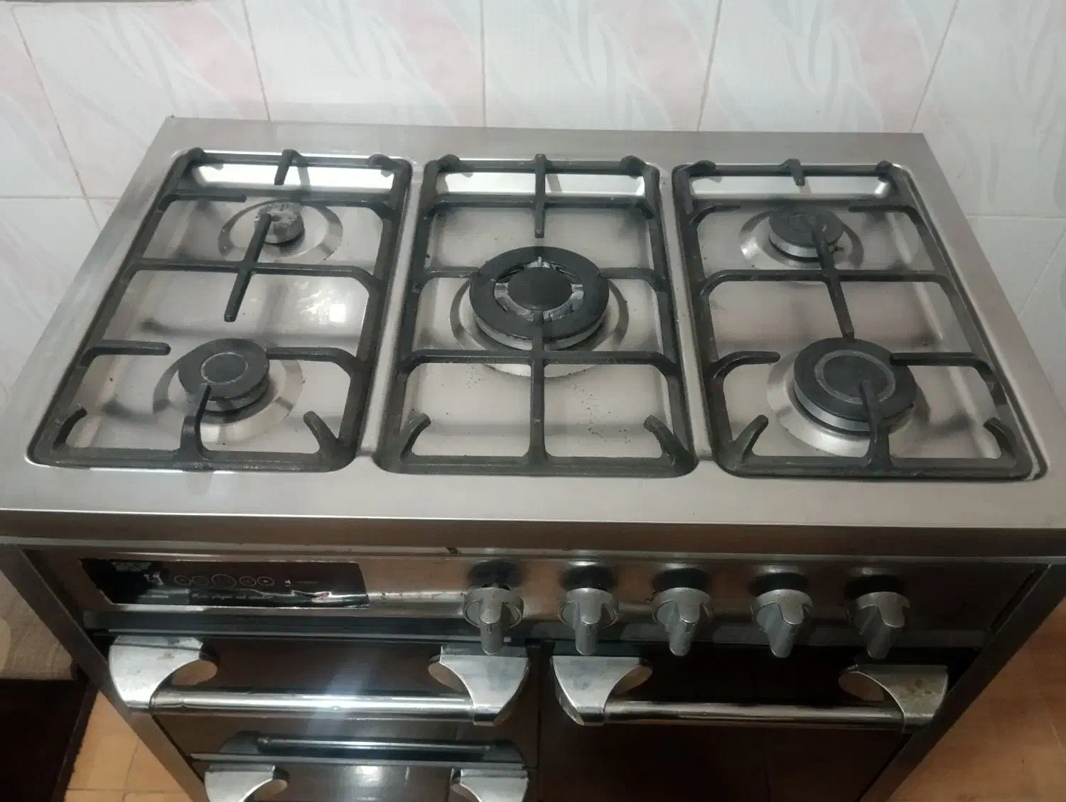 اجاق گاز ۵ شعله طرح فر|اجاق گاز و لوازم برقی پختوپز|کوه چنار, |دیوار