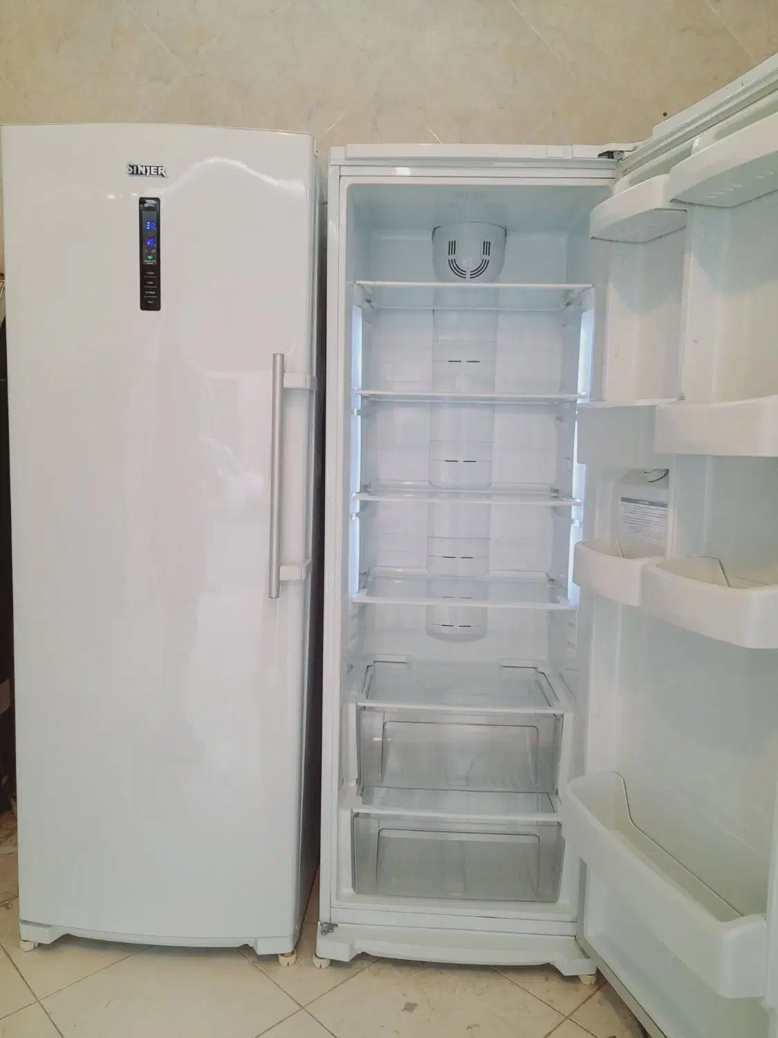 یخچال دوقلو سینجردرحدجهیزیه یخساز اتومات شهری|یخچال و فریزر|خاوران, |دیوار