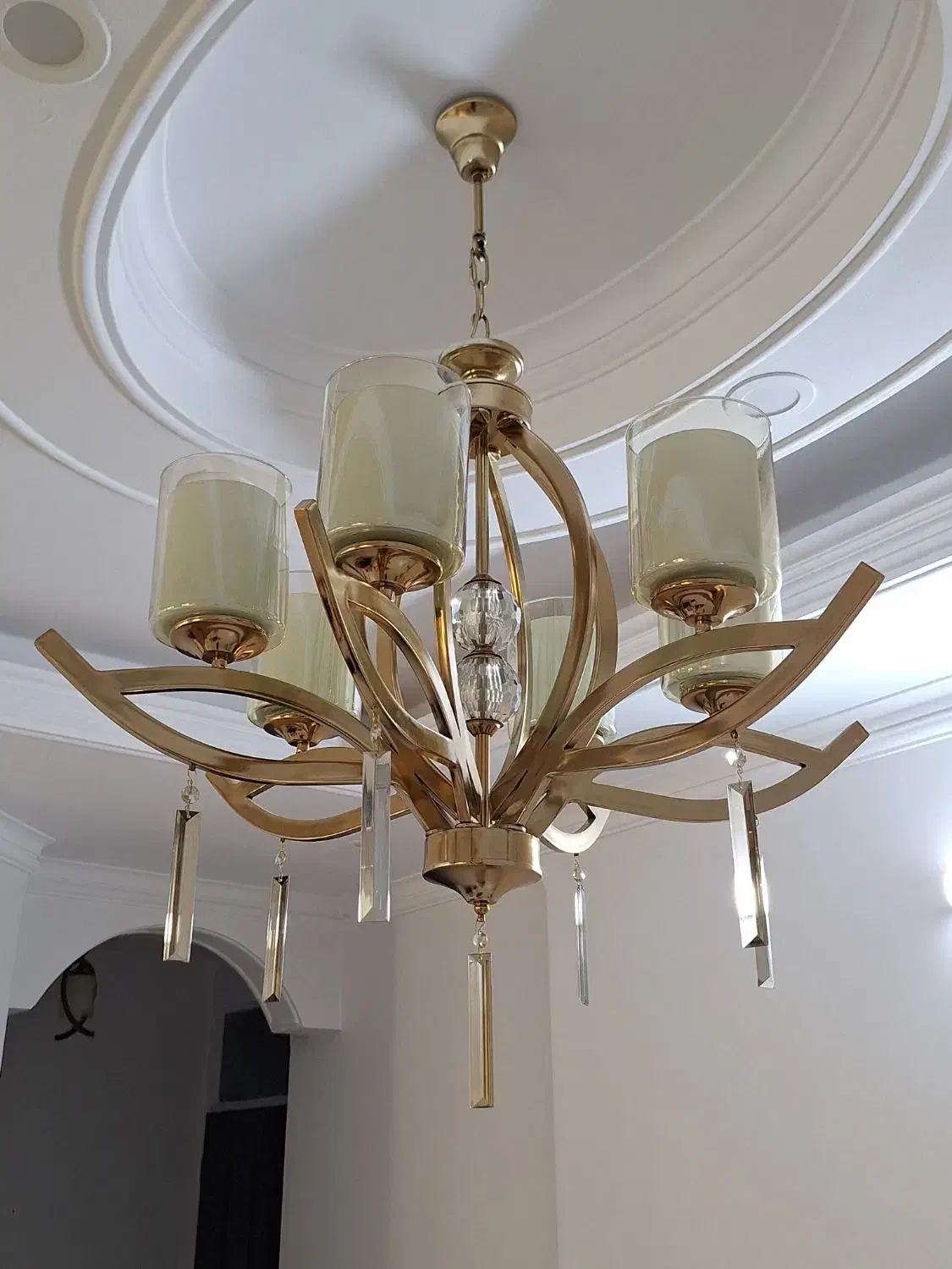 لوستر|لوستر و چراغ آویز|تهران, بهاران|دیوار