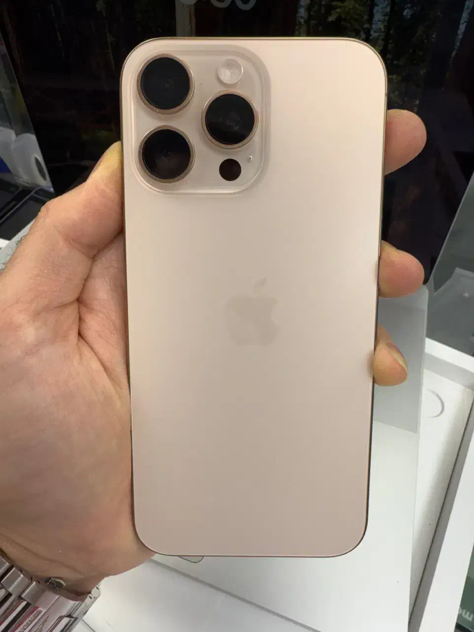 iPhone 16ProMax 256 Desert ZA/A کارکرده باگارانتی|موبایل|تهران, مهران|دیوار