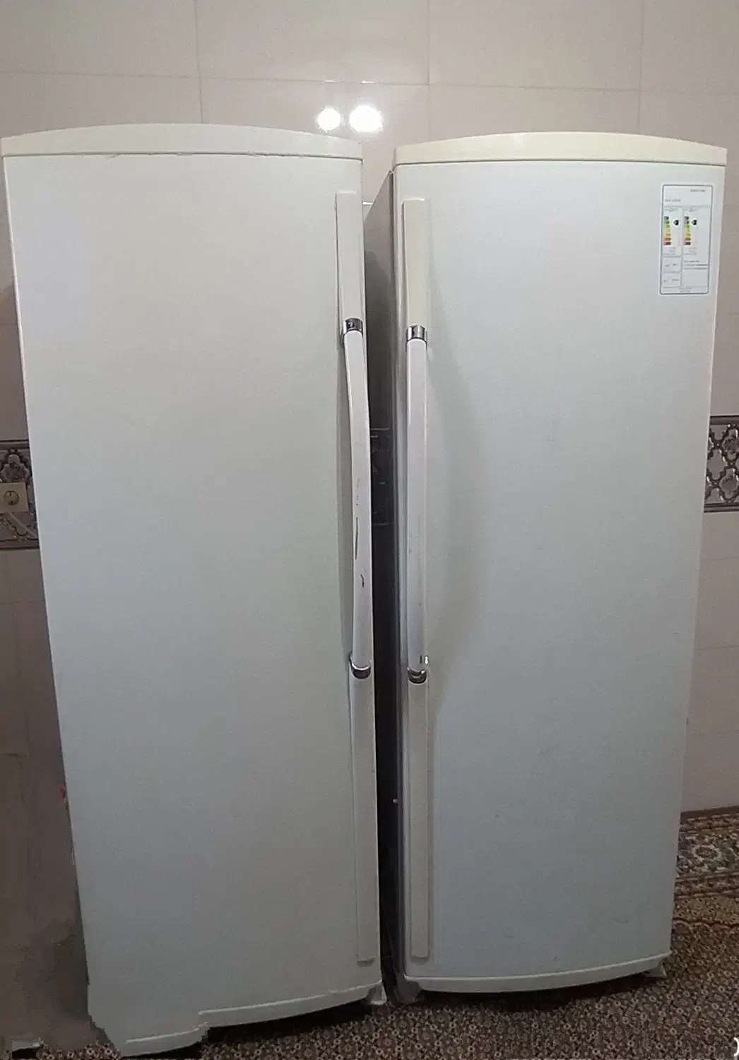 یخچال فریزر دو قلو مارک الکترواستیل|یخچال و فریزر|قائن, |دیوار