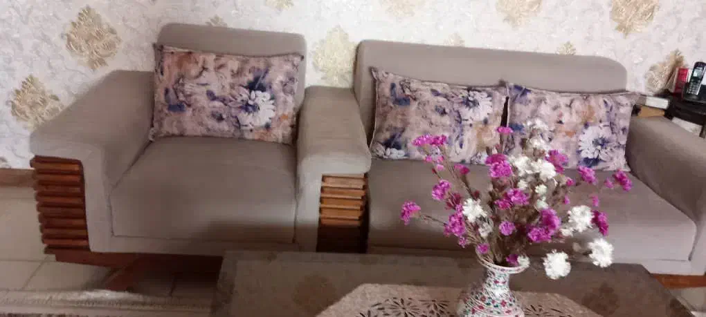 مبل راحتی ال ۹نفره|مبلمان خانگی و میز عسلی|باقرشهر, |دیوار