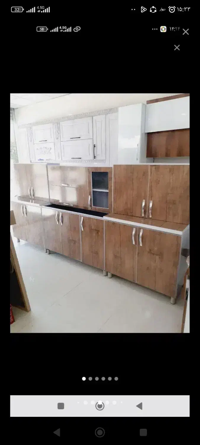 کابینت بدنه فلز ارتفاع دوتایی|مصالح و تجهیزات ساختمان|سمنان, |دیوار