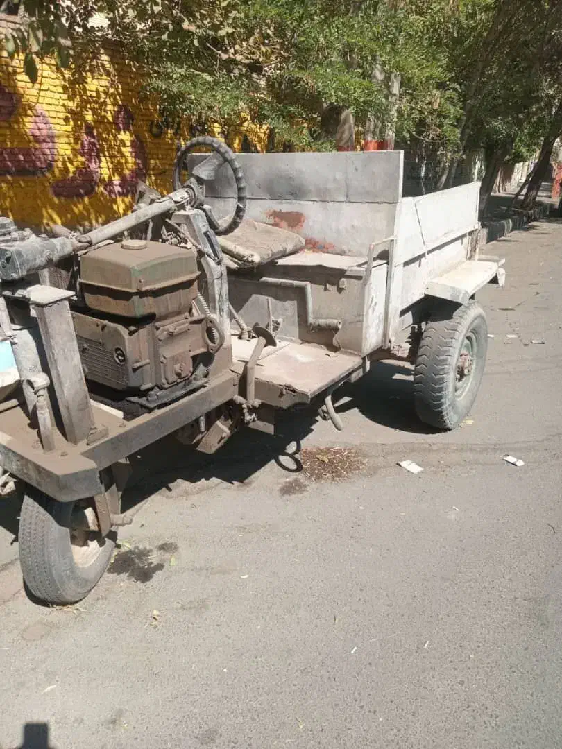 دامپر سه چرخه درحال کار کرد|خودرو سنگین|اسکو, |دیوار