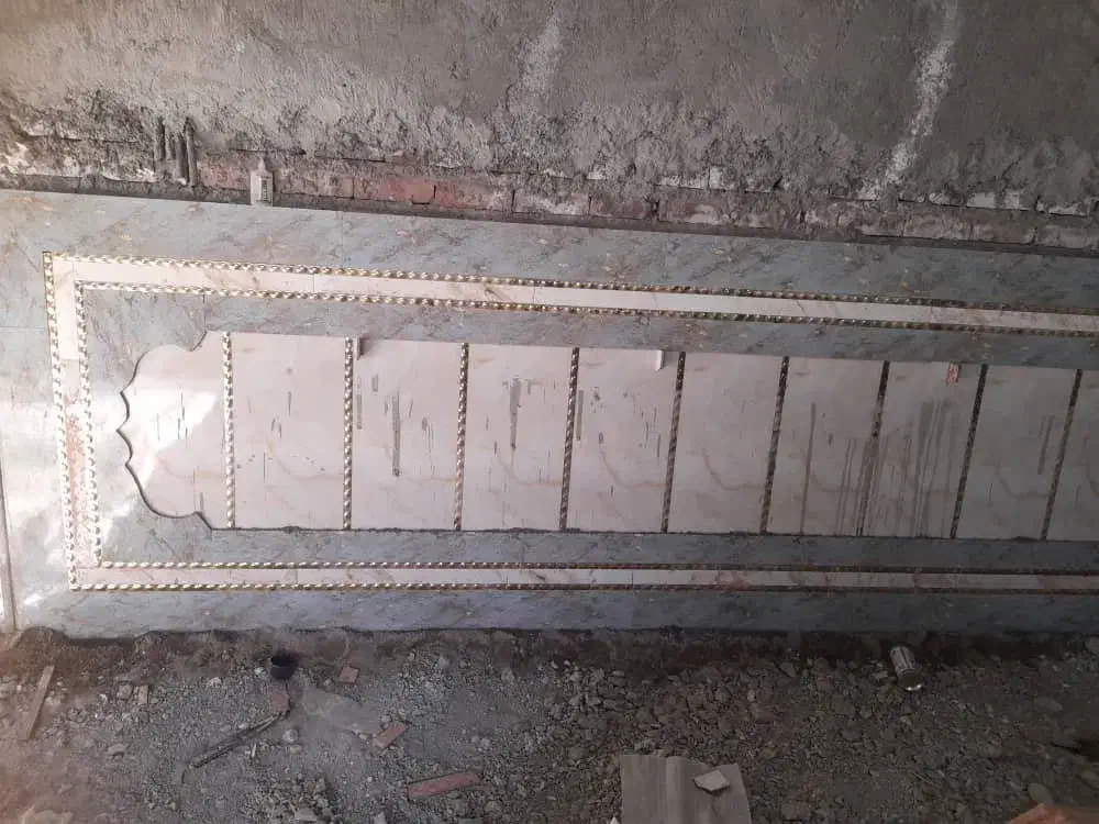 کاشیکاری وسرامیک نما سنگ وکنده کاری با پیکور|خدمات پیشه و مهارت|زاهدان, |دیوار