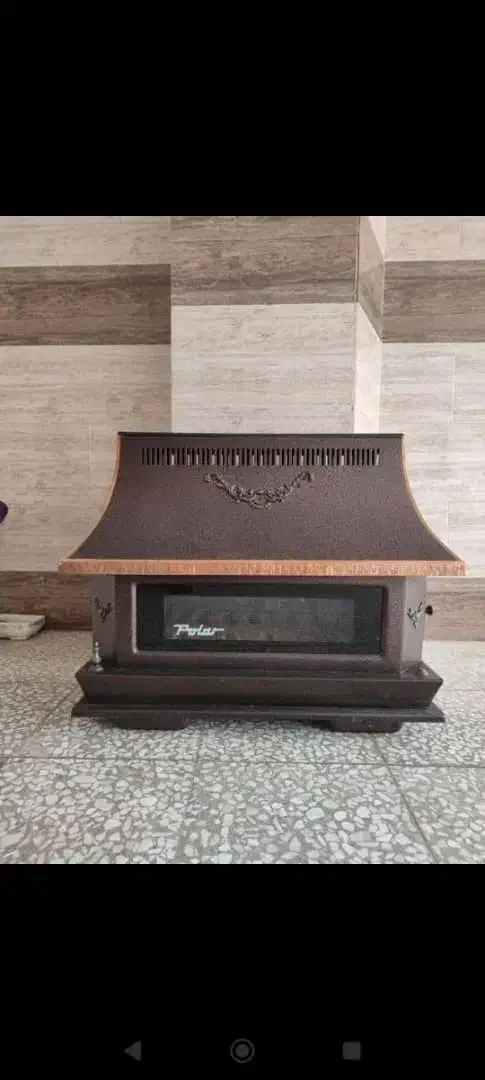 فروش شومینه پلار وگاز دو شعله وکمیاب در حد نو|بخاری، هیتر، شومینه|شاهین‌شهر, عطار|دیوار
