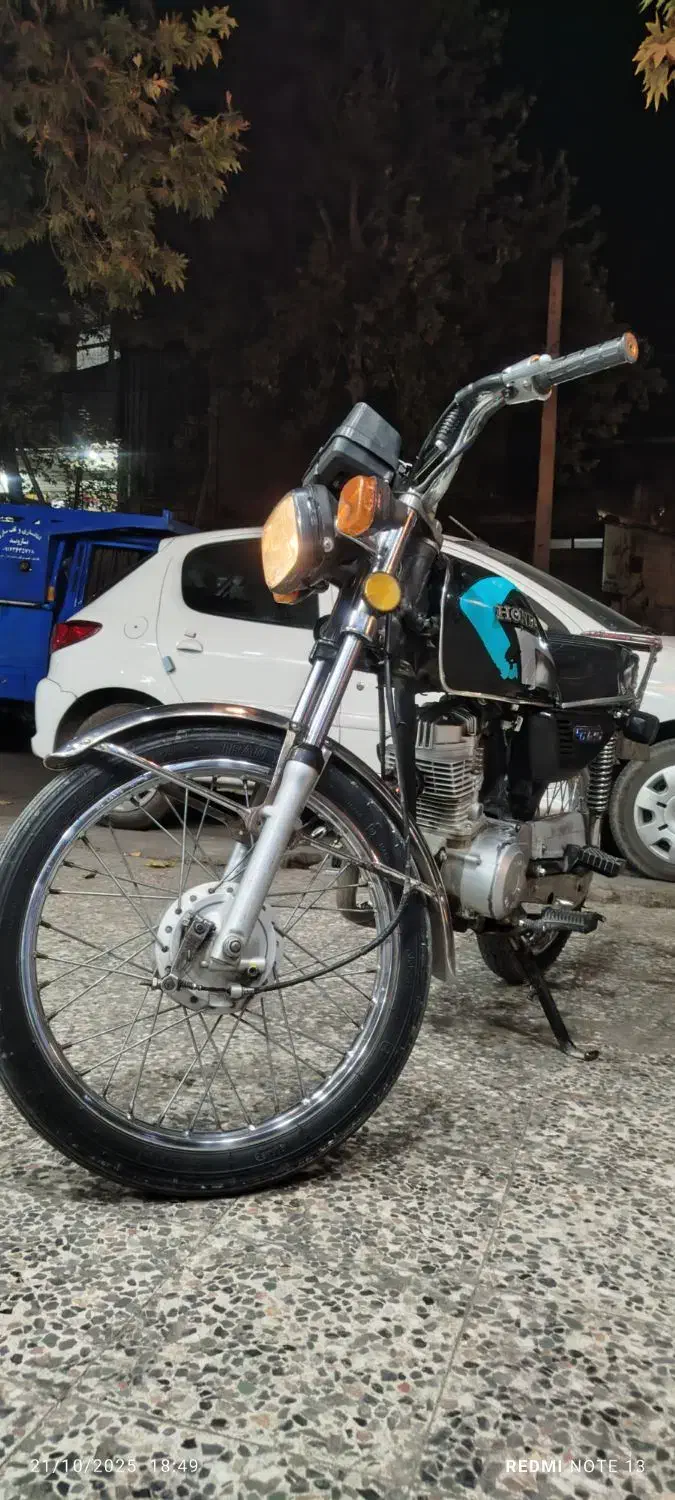 موتور 125 موتور سیکلت هوندا|موتورسیکلت|خرم‌آباد, |دیوار