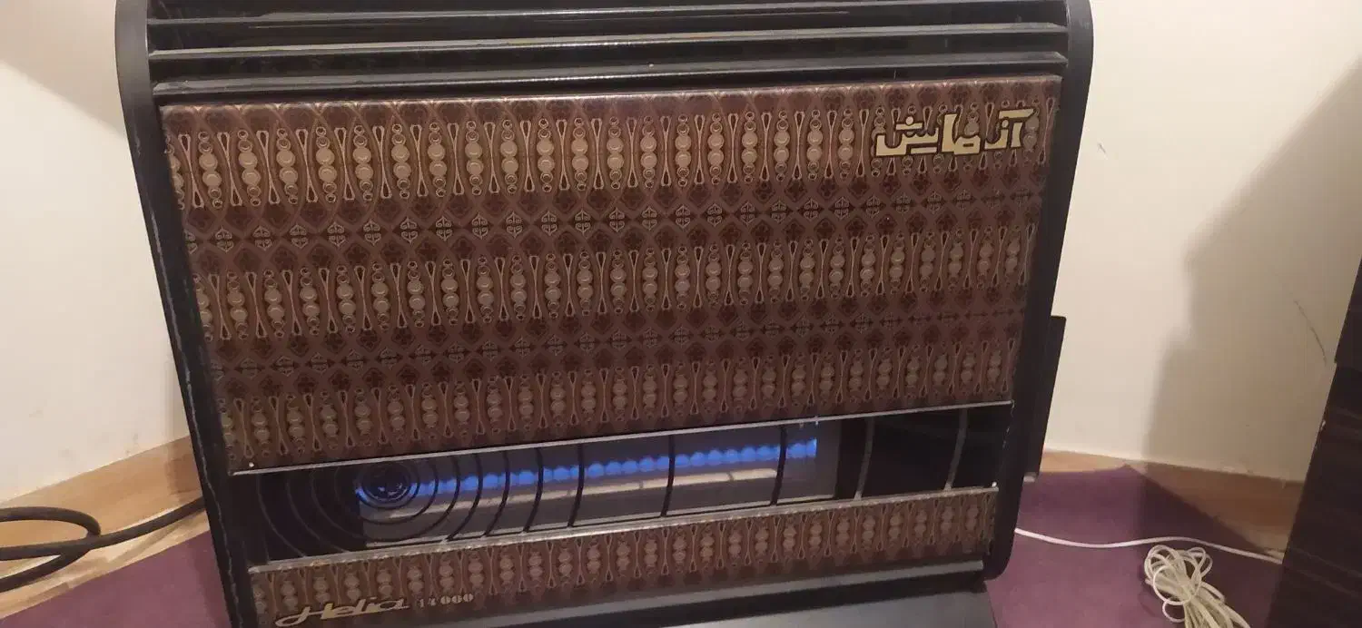 بخاری گازی در حد نو|بخاری، هیتر، شومینه|بناب, |دیوار