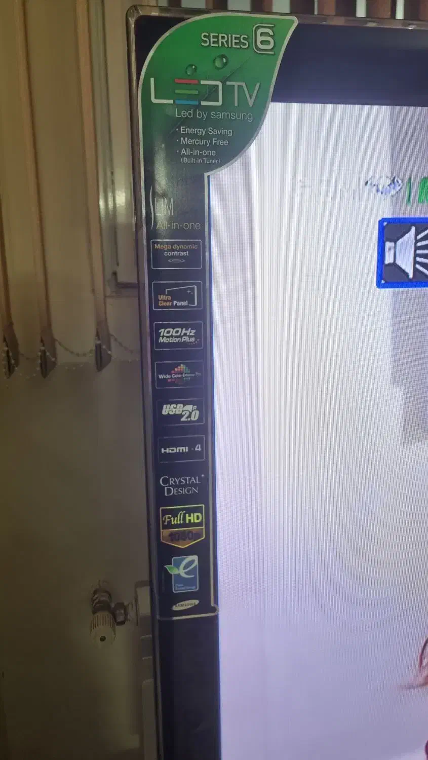 تلویزیون  سامسونگ سری ۶ مدل ua55b6000|تلویزیون و پروژکتور|اصفهان, سرتاوه|دیوار