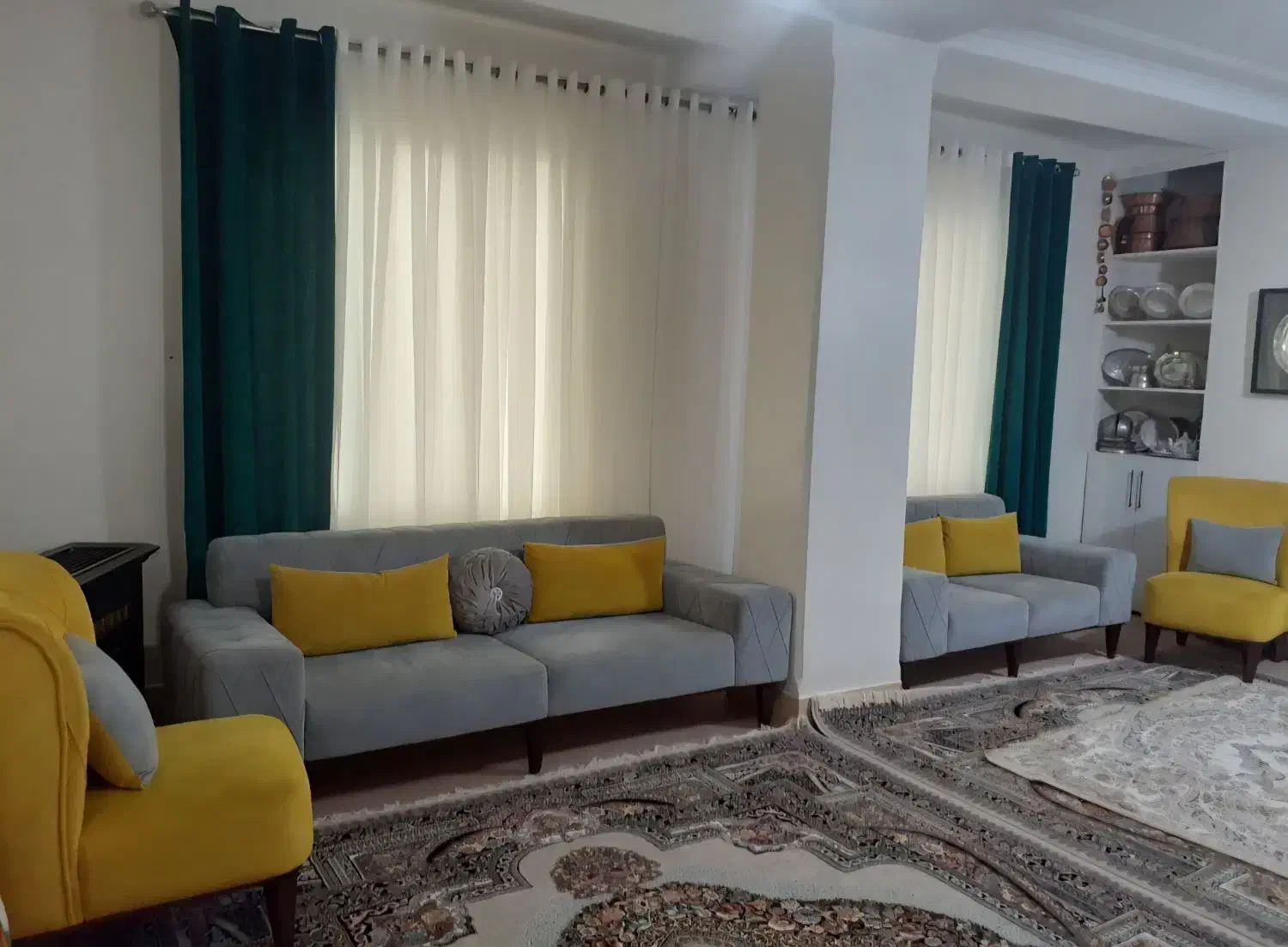 پرده پانچ|پرده، رانر، رومیزی|تهران, وحیدیه|دیوار