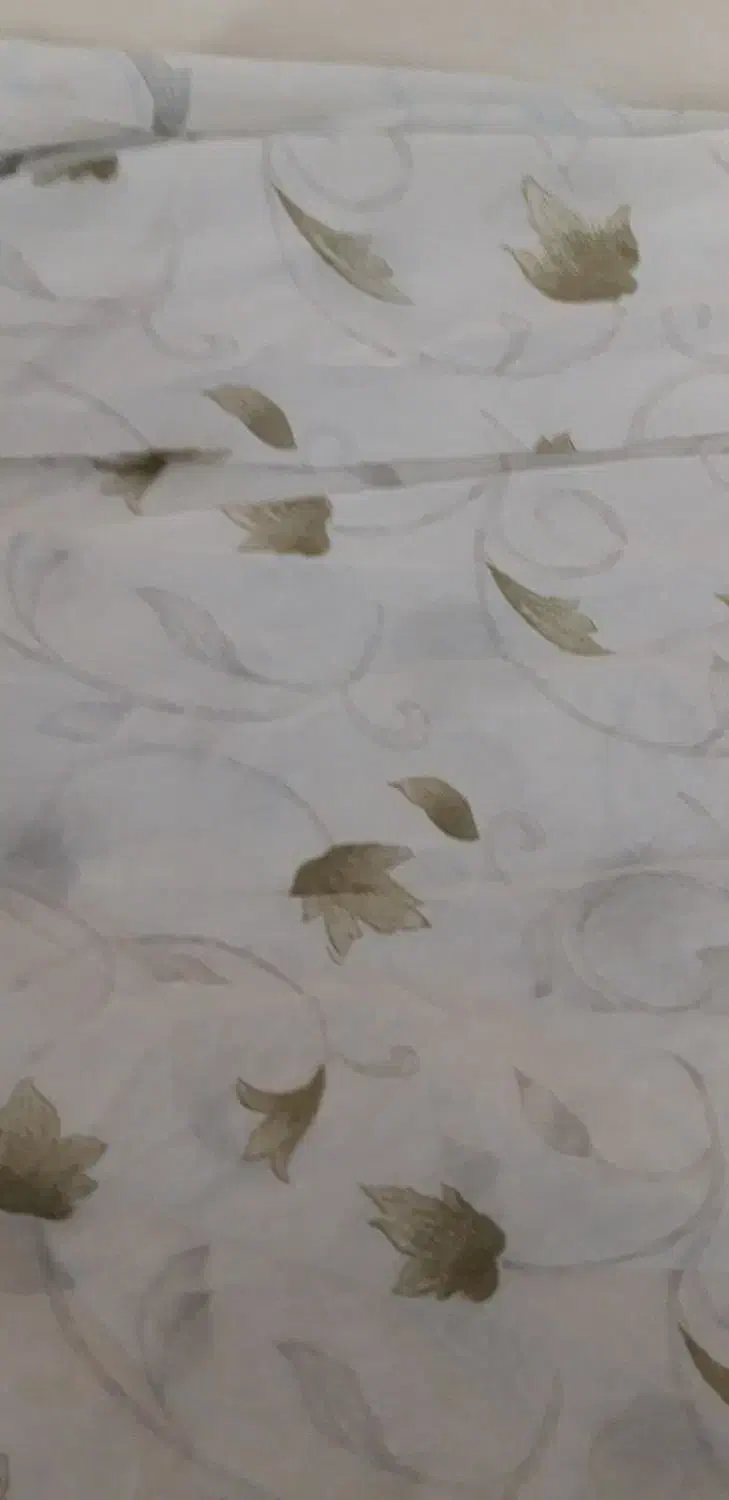 دو قواره پرده  گیپور و حریر|پرده، رانر، رومیزی|همدان, |دیوار