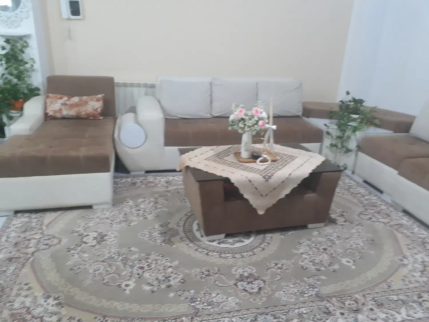 مبل راحتی ۷نفره|مبلمان خانگی و میز عسلی|رشت, کوی مهر|دیوار