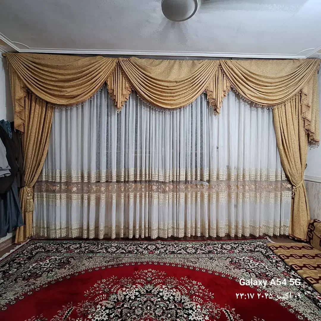 پرده پذیرایی|پرده، رانر، رومیزی|اهواز, کیانشهر|دیوار