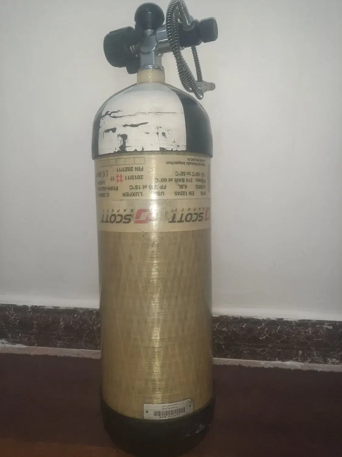 کپسول۴۵۰بارکامپوزیت امیرکای|غواصی و ورزشهای آبی|اهواز, شهرک برق|دیوار