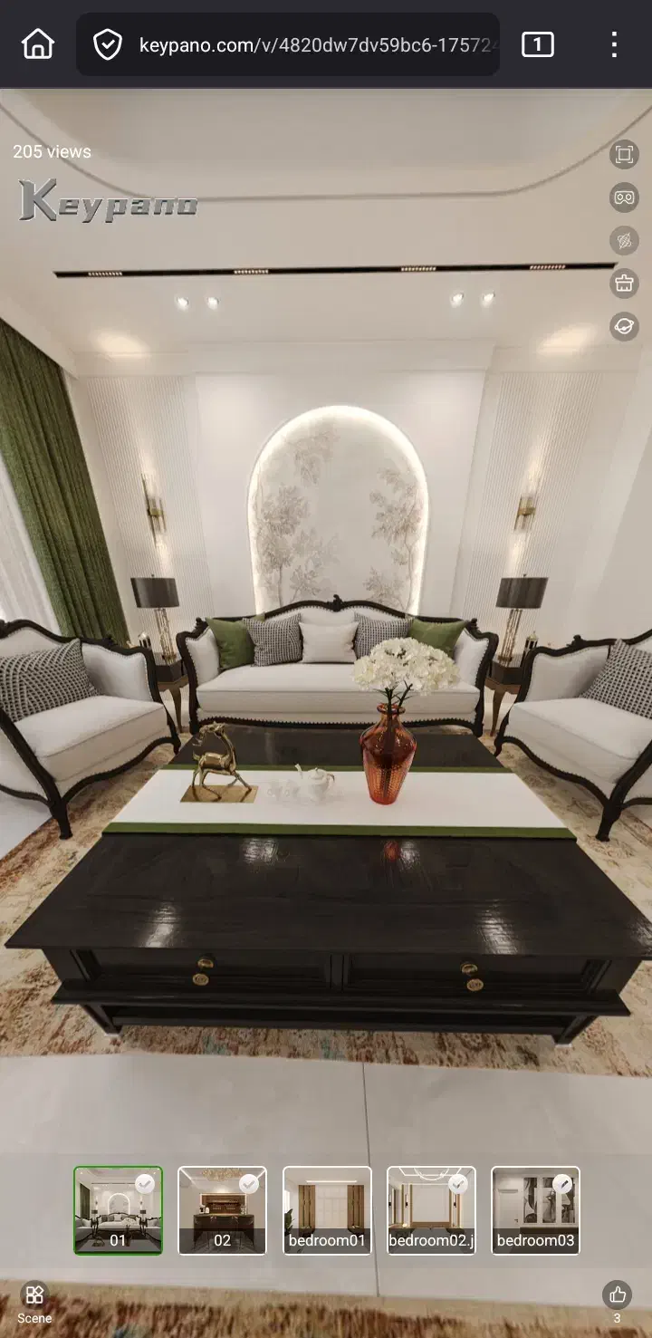 رهن کامل اپارتمان ۱۳۰ متری ریحانی ( علمداریان )