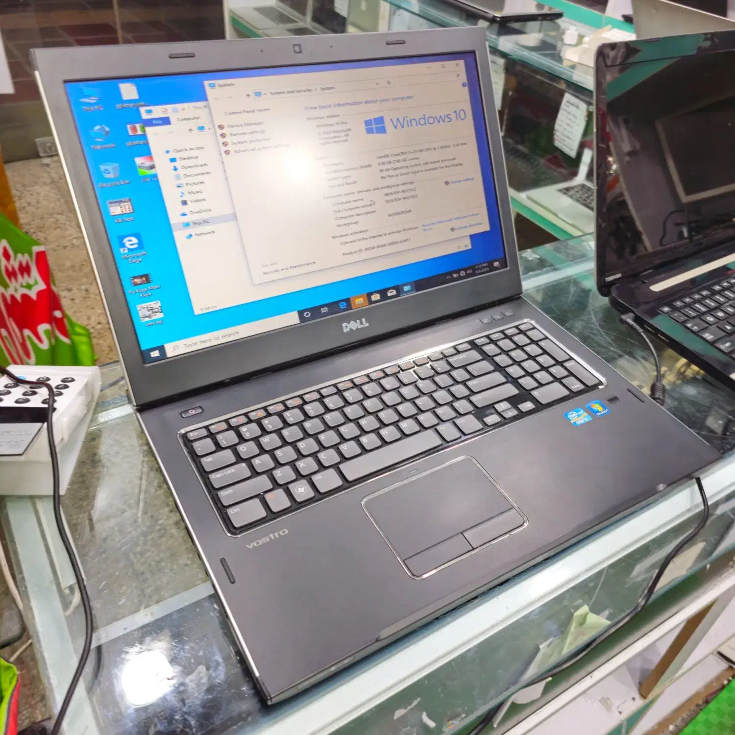 لپتاپ دل سایز بزرگ ۱۷ اینچ i5 رم ۱۶ هارد ssd|رایانه همراه|یاسوج, |دیوار