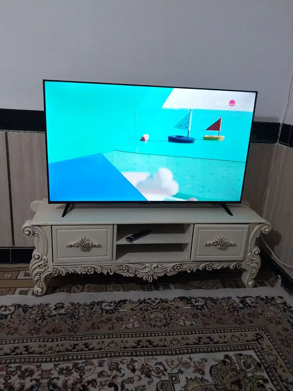 تلویزیون ۵۵هوشمند ۴k UHD|تلویزیون و پروژکتور|تاکستان, |دیوار