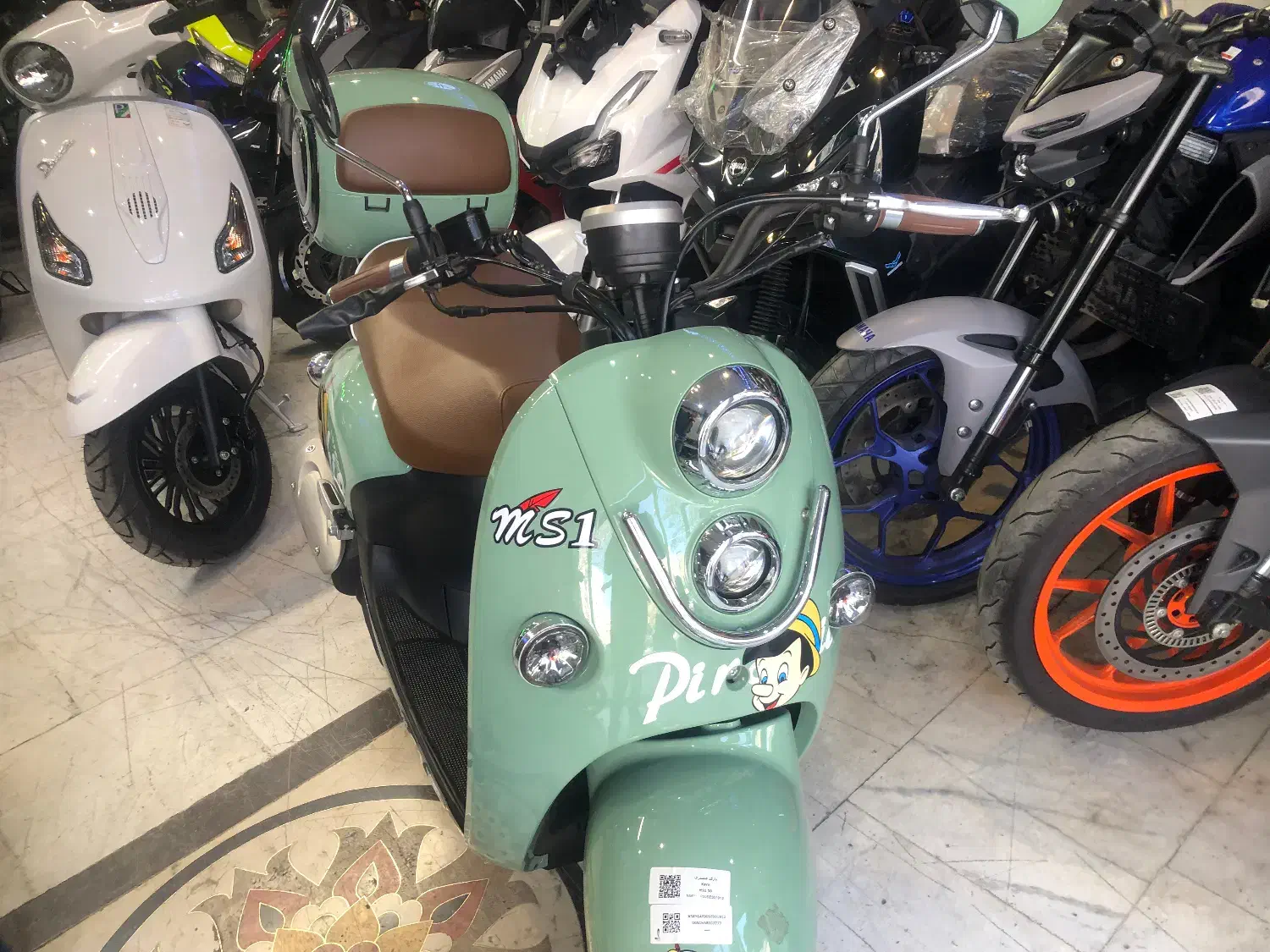 موتور سیکلت اسکوتر ۵۰ سی سی|موتورسیکلت|مشهد, عبادی|دیوار