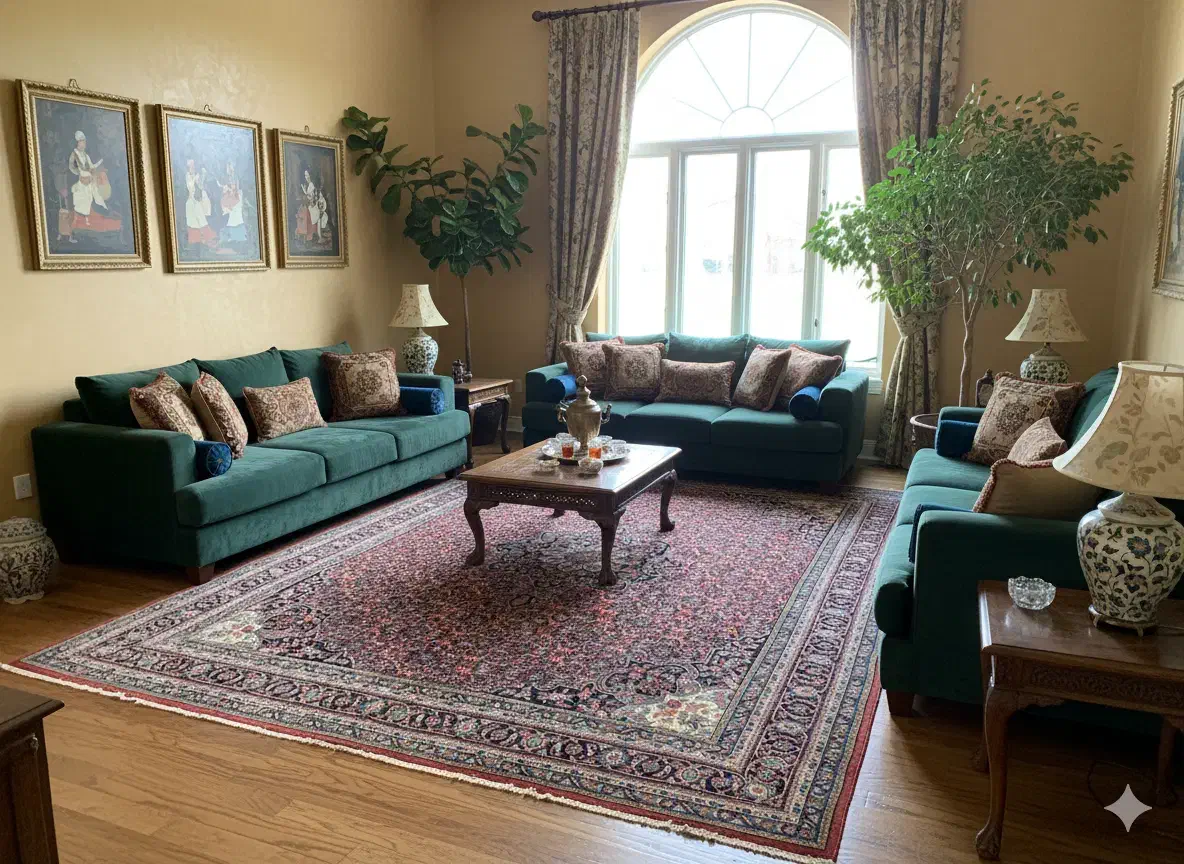 فرش بیجار ۹متری|فرش|سنندج, |دیوار